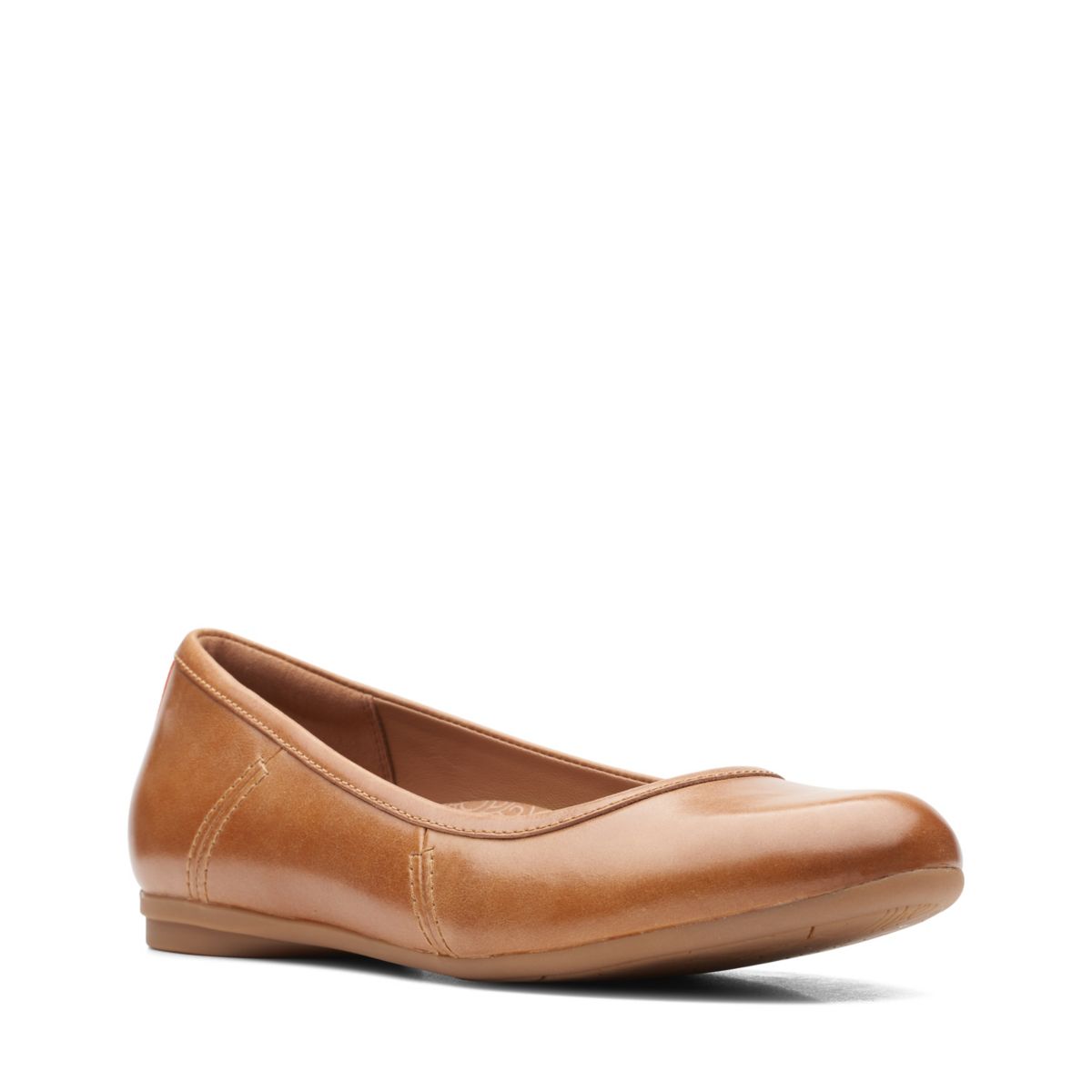 Dark Brown Clarks Canebay Plain Women's Ballerina | 52109888