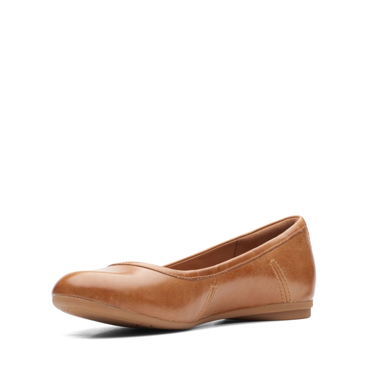 Dark Brown Clarks Canebay Plain Women's Ballerina | 52109888