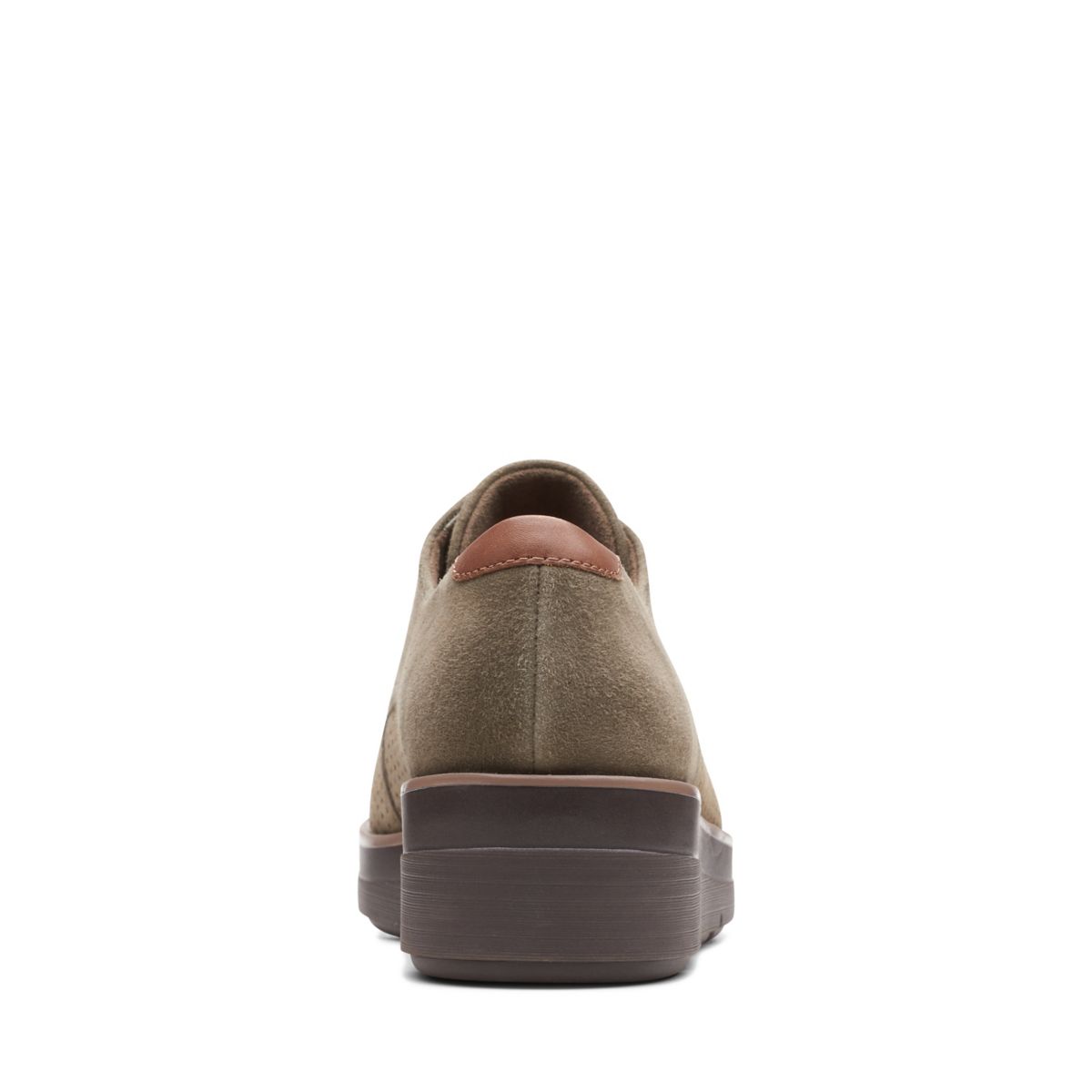 Dark Olive Clarks Shaylin Lace Women's Casual Shoes | 35338628