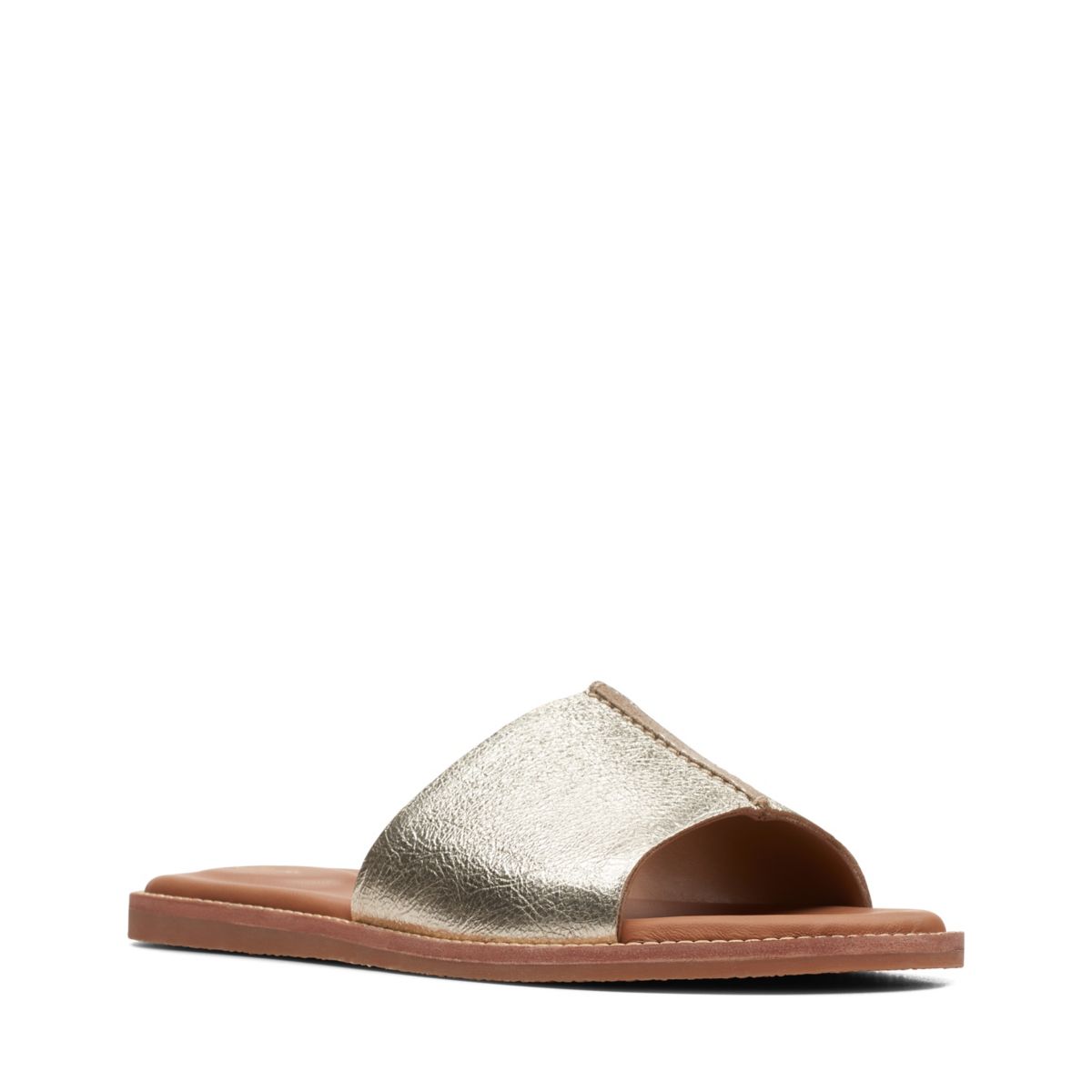 Gold Clarks Karsea Women's Mules | 12618833