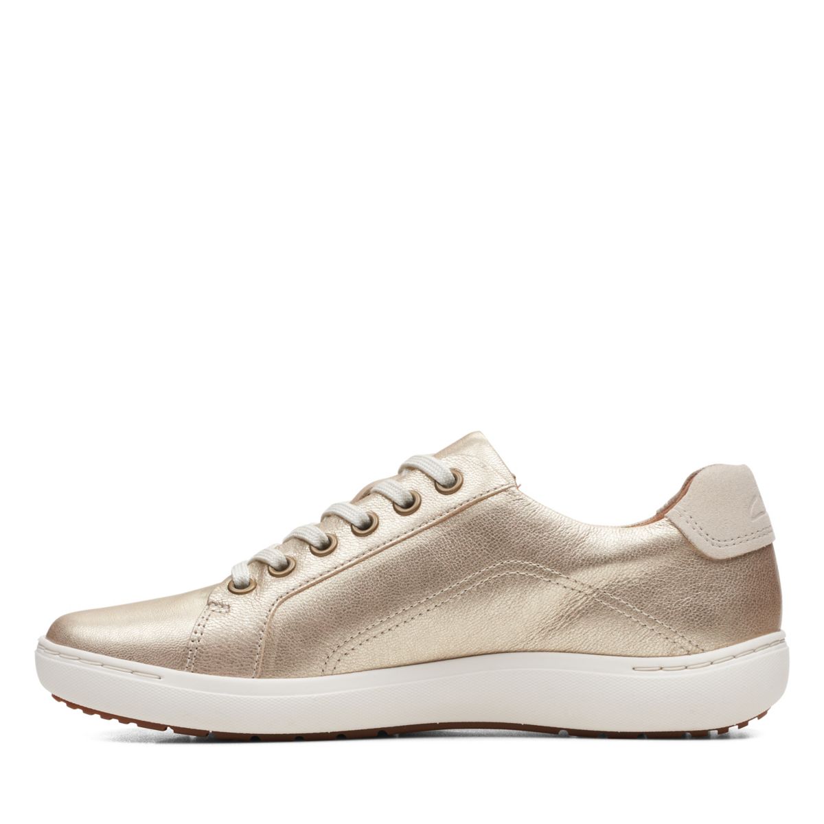 Gold Clarks Nalle Lace Women's Trainers | 79792586