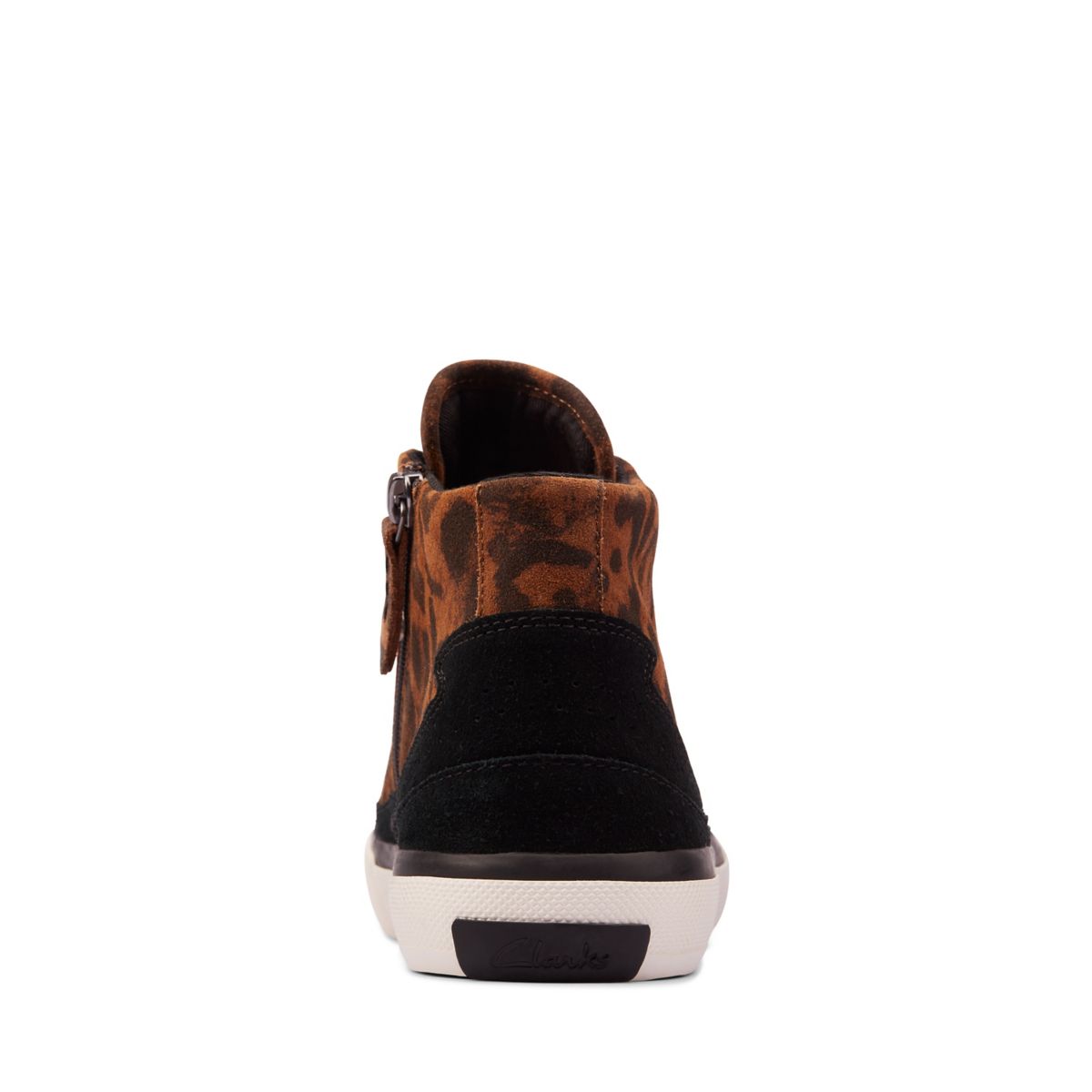 Leopard Clarks Aceley Zip Hi Women's Trainers | 66406116