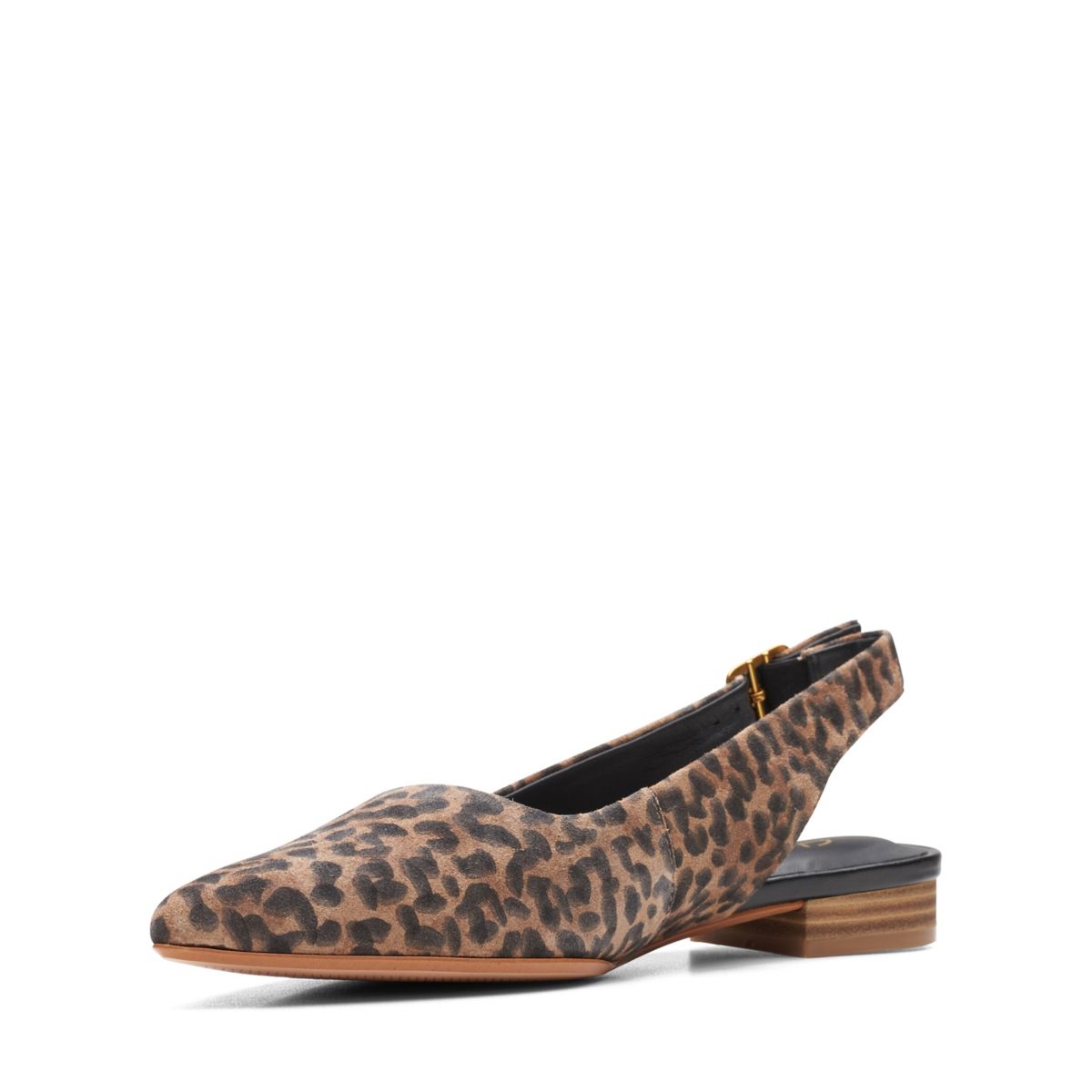 Leopard Clarks Laina 15 Sling Women's Sandals | 13357123