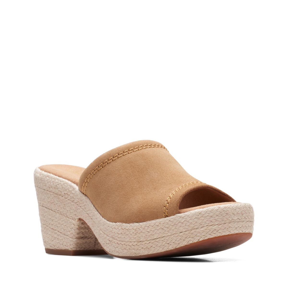 Light Brown Clarks Maritsa 70 Women's Wedge Sandals | 57659643