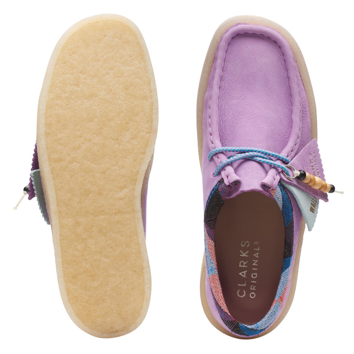 Light Purple Clarks Original Cup Women's Wallabee | 35640436