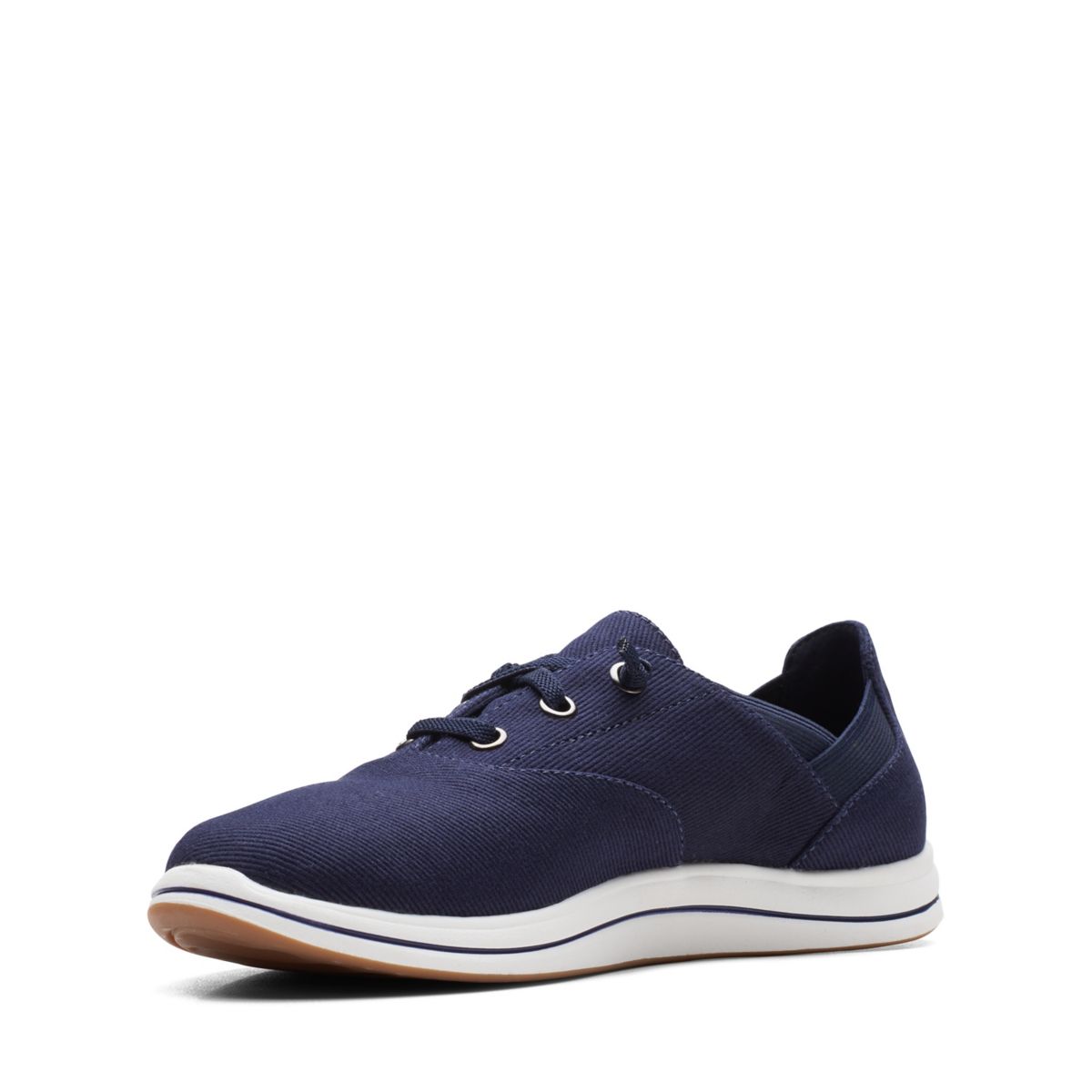 Navy Clarks Breeze Ave Women's Trainers | 22302937