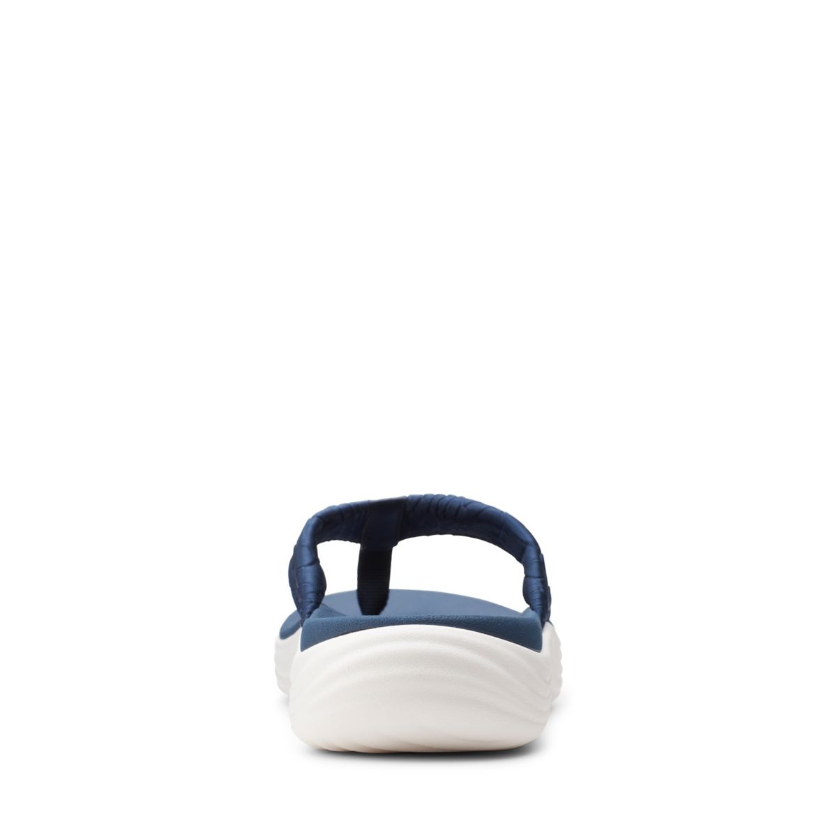 Navy Clarks Lola Point Women's Flip Flops | 27086342