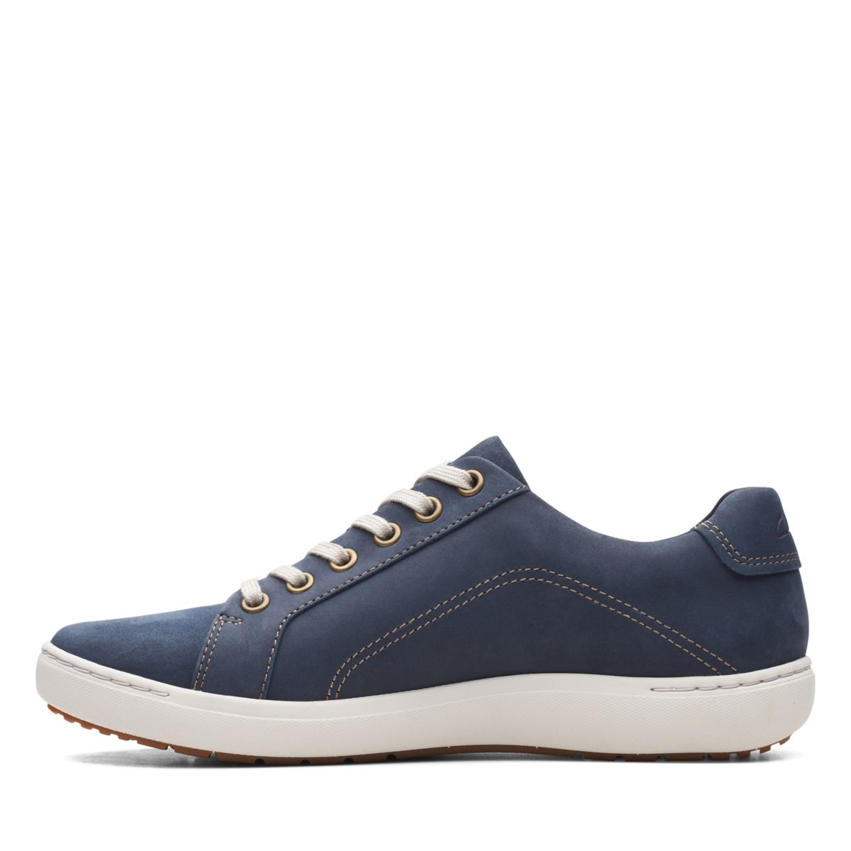 Navy Clarks Nalle Lace Women's Trainers | 40844926