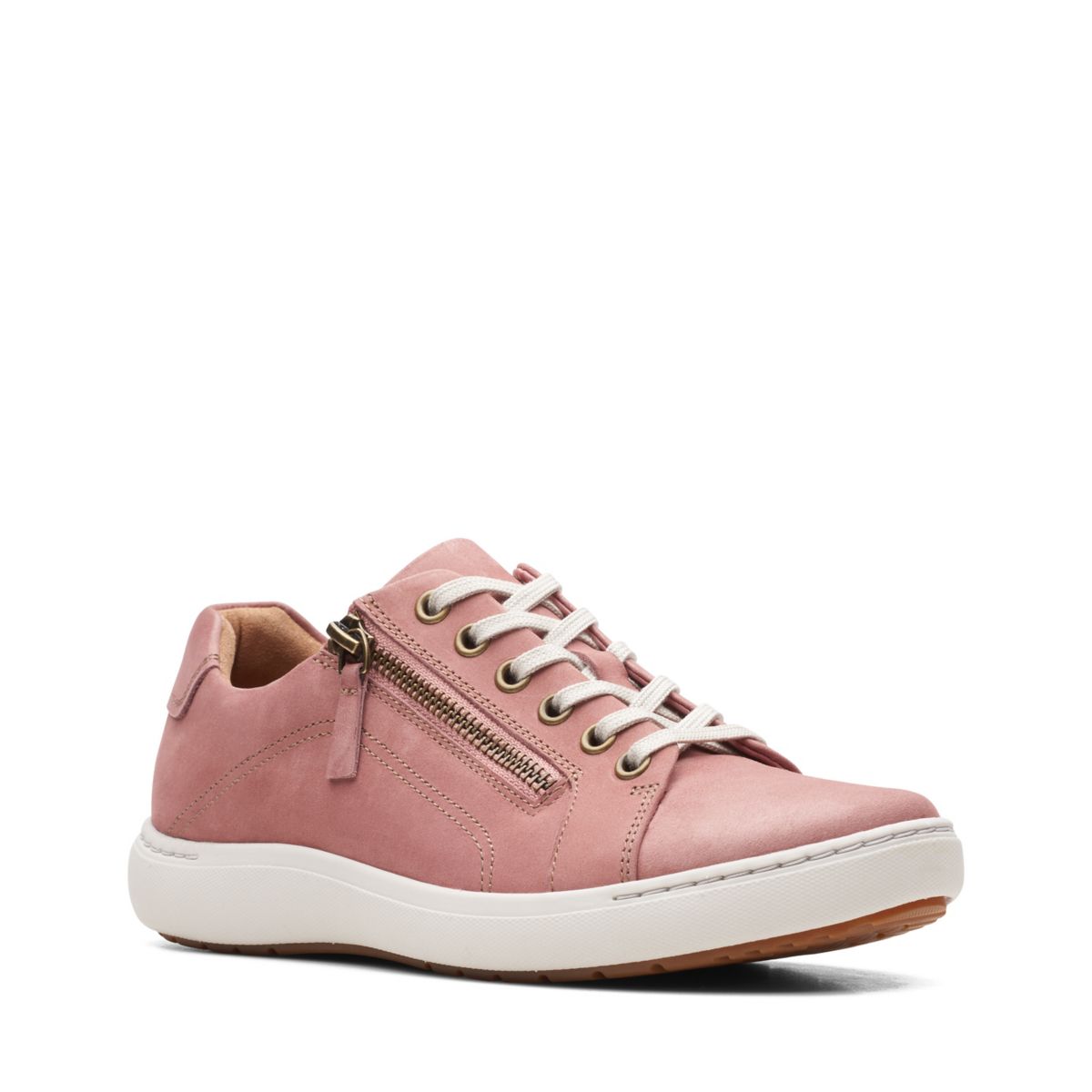 Rose Clarks Nalle Lace Women's Trainers | 64266541