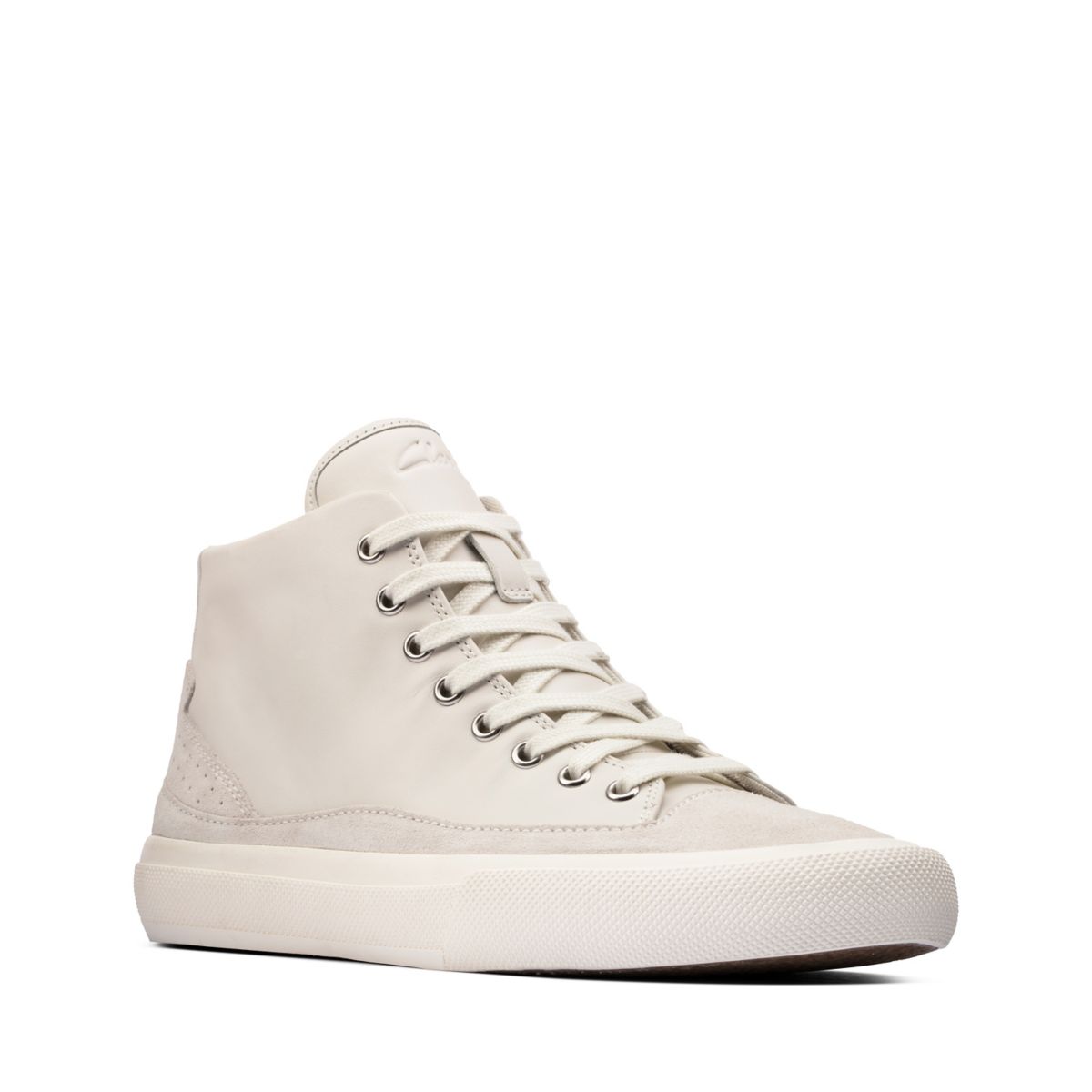 White Clarks Aceley Zip Hi Women's Trainers | 11711119