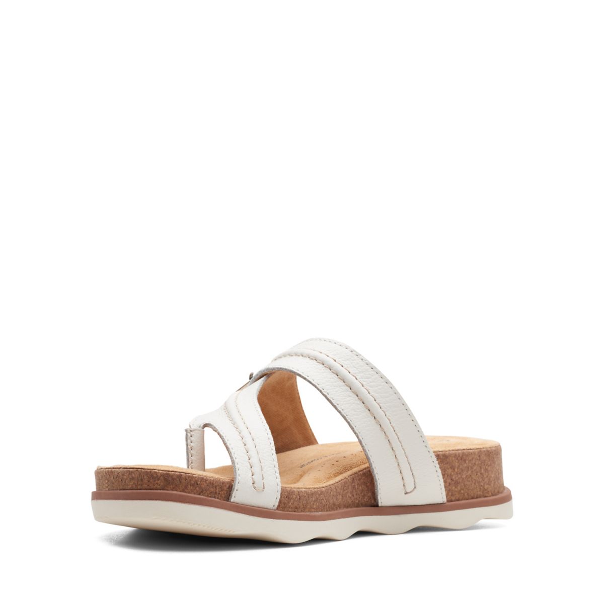 White Clarks Brynn Madi Women's Flip Flops | 96808890