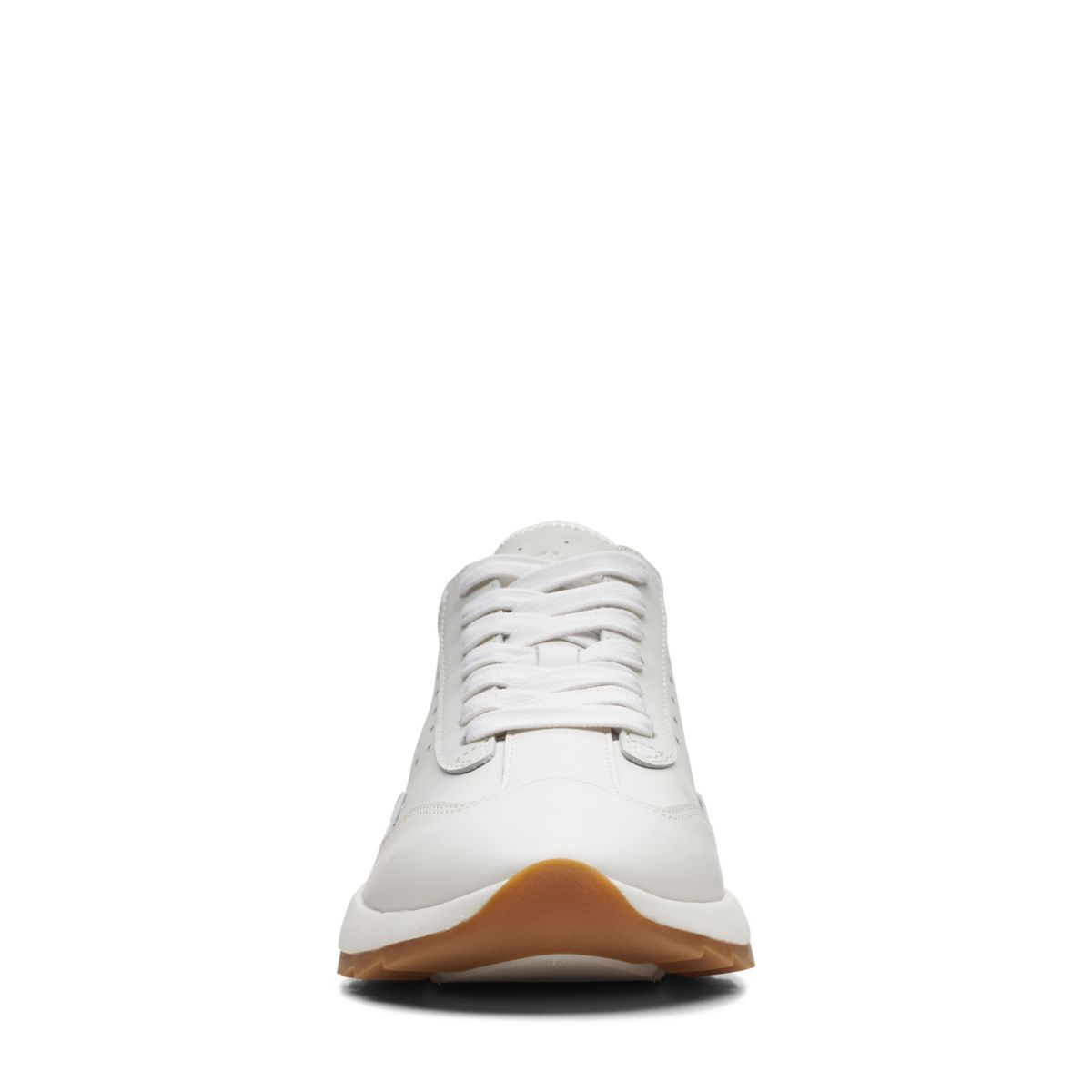 White Clarks Dash Lite Lace Women's Trainers | 47512695