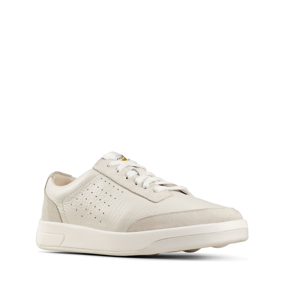 White Clarks Hero Air Lace Women's Trainers | 42512010