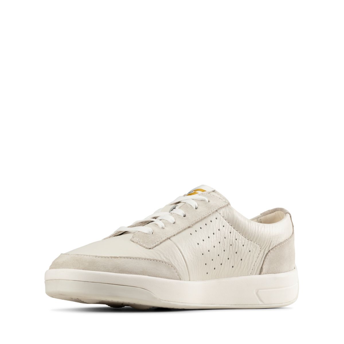 White Clarks Hero Air Lace Women's Trainers | 42512010