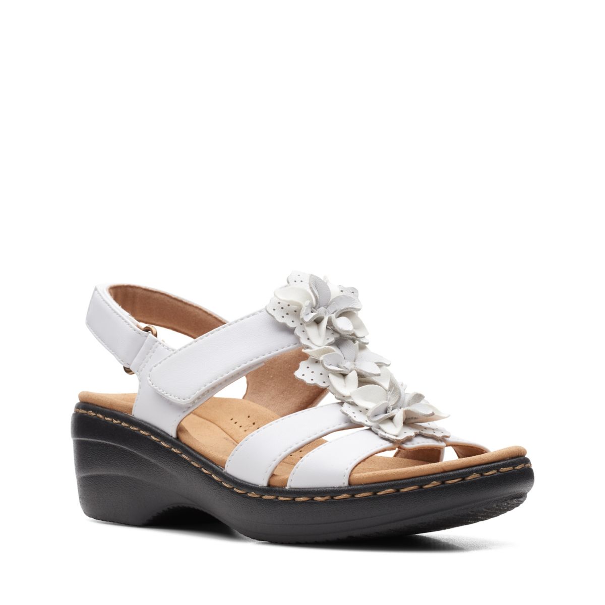 White Clarks Merliah Sheryl Women's Sandals | 73997349