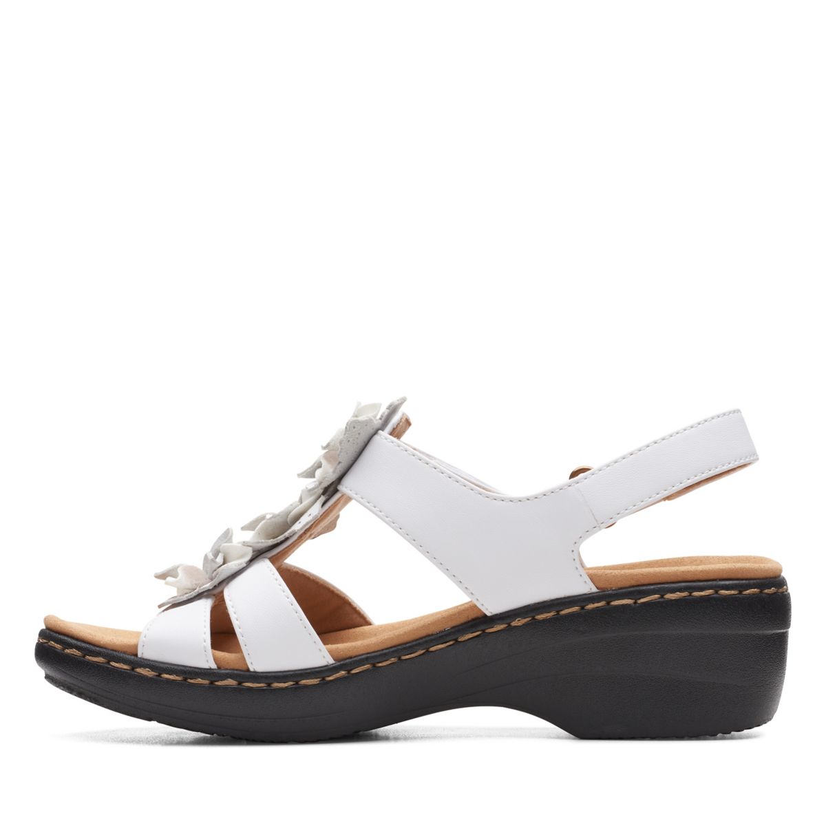 White Clarks Merliah Sheryl Women's Sandals | 73997349