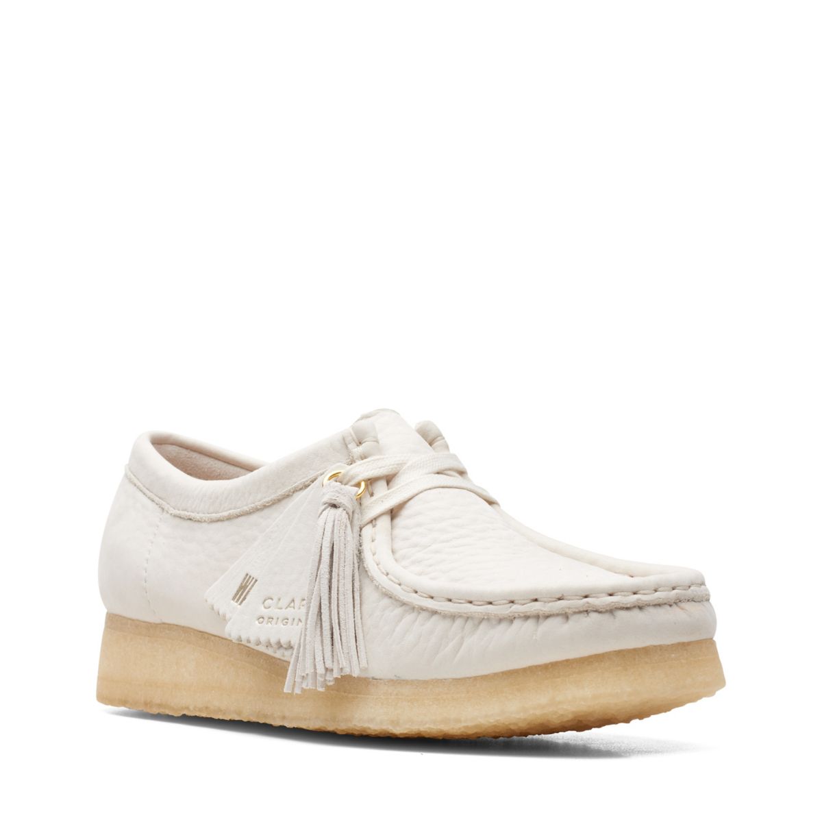 White Clarks Original Women's Wallabee | 34934727