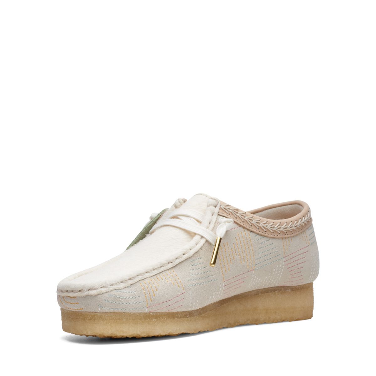 White Clarks Original Women's Wallabee | 58102003